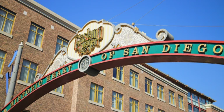 Gaslamp Quarter in San Diego, CA