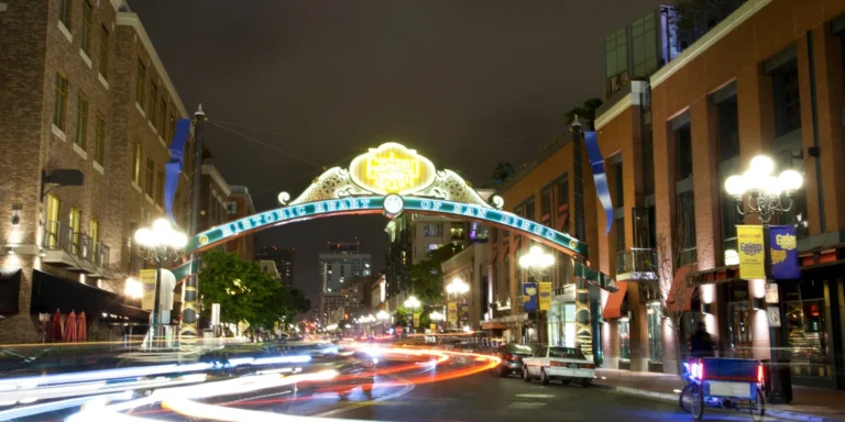 Gaslamp District in San Diego, CA
